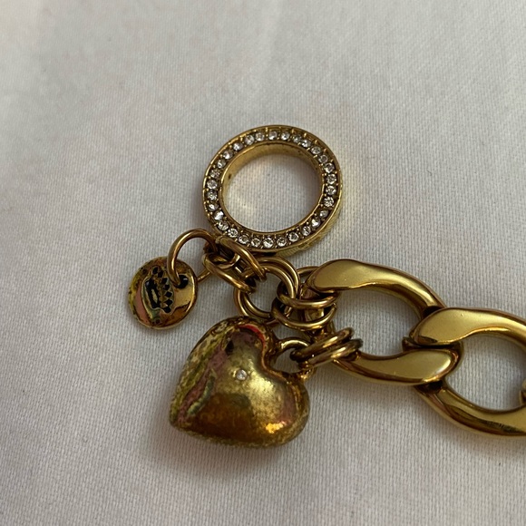 Vintage Gold Juicy Couture Charm Bracelet - Picture 4 of 5